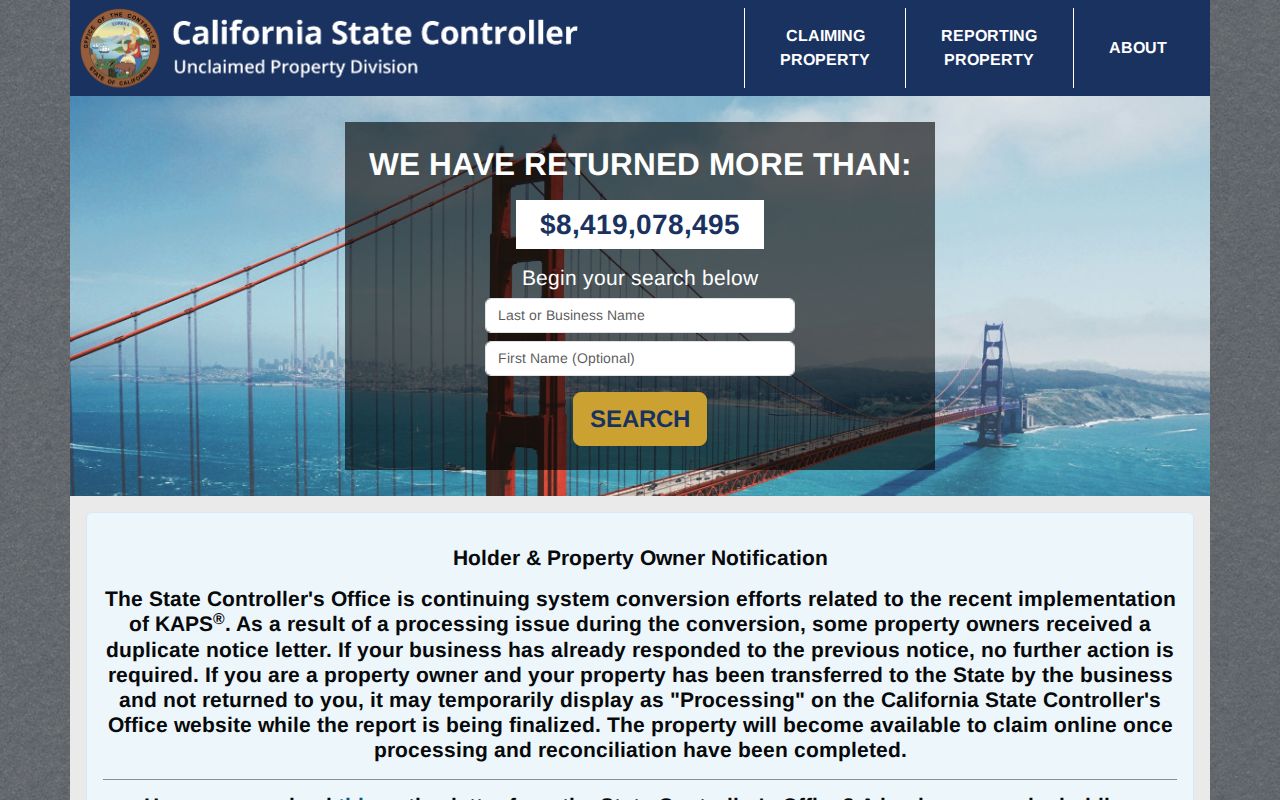Thousand Oaks residents directory California unclaimed property search
